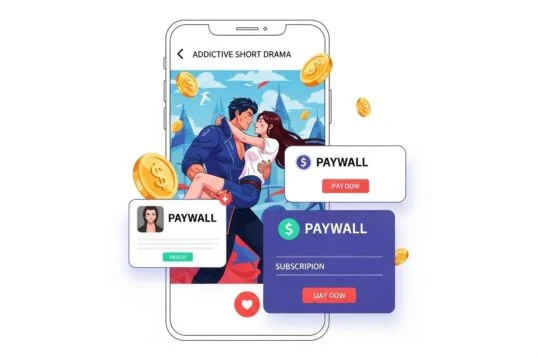 Visual for this record: Choice apps built the paywall vertical drama later reused