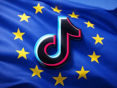 Visual for this record: The EU named TikTok a very large platform under the DSA