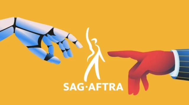 Visual published with the cited source for this record: The 2023 SAG-AFTRA contract splits replicas from synthetic fakes