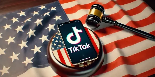 Visual for this record: A US law made TikTok's ownership a legal deadline