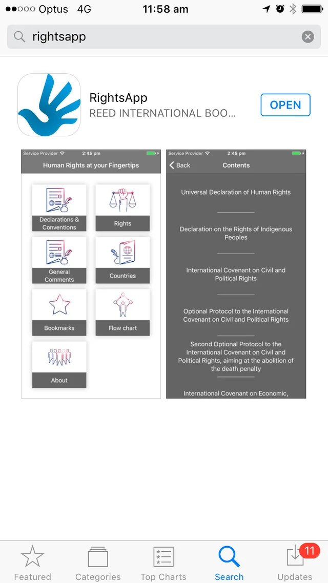 Visual for this record: Reading-app terms grant hosting rights, not adaptation rights