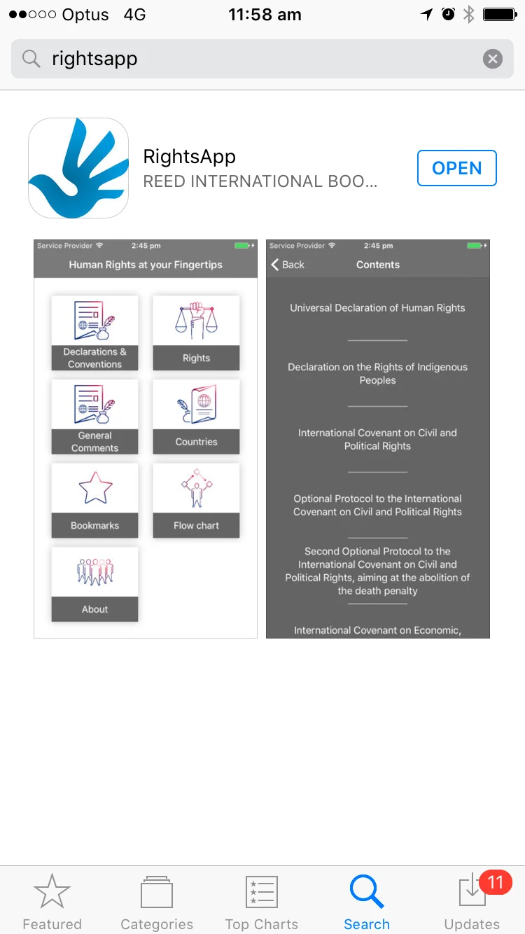 Visual for this record: Reading-app terms grant hosting rights, not adaptation rights